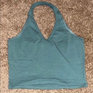 SMALL Tilly’s Green Halter Top